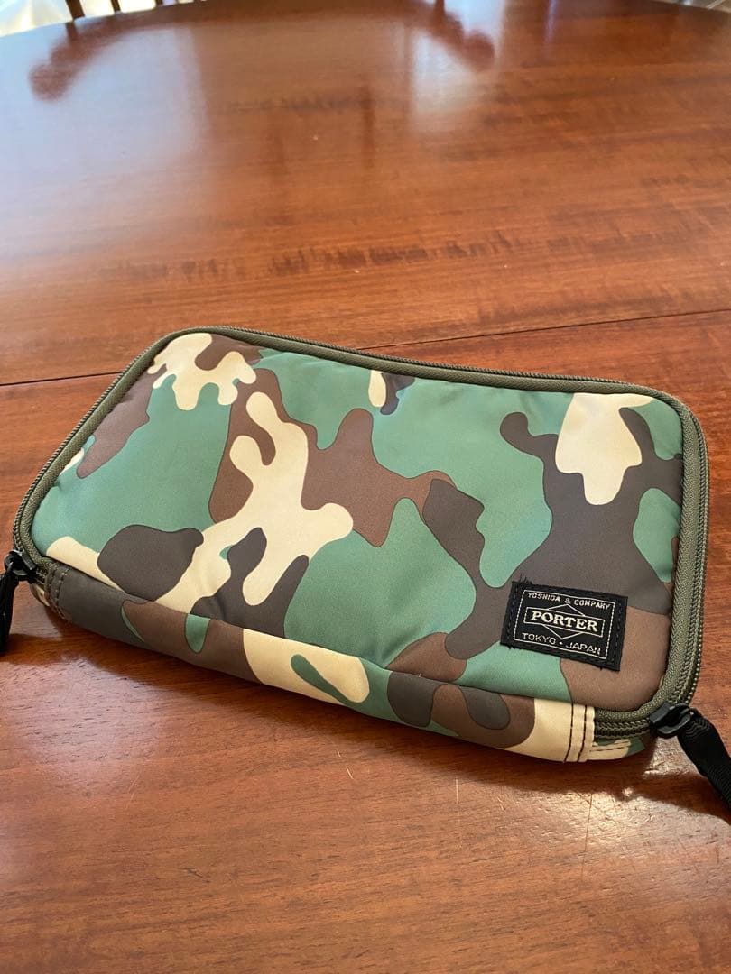 PORTER 迷彩柄 パスポートケース
