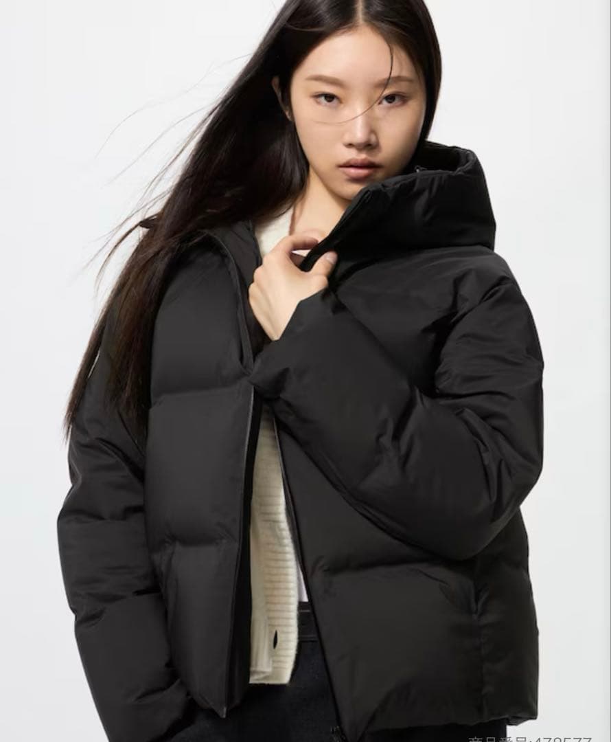 【新品】UNIQLO シームレスダウンパーカー ブラック⚠️お読みください