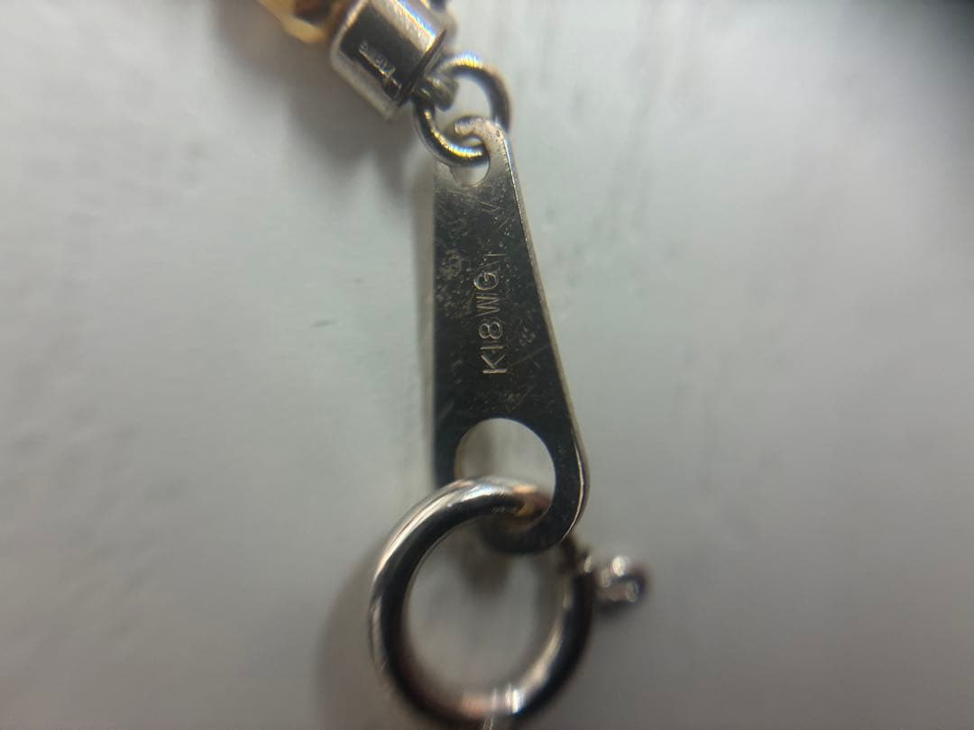 NORI　Dis Moi K18WG ネックレス