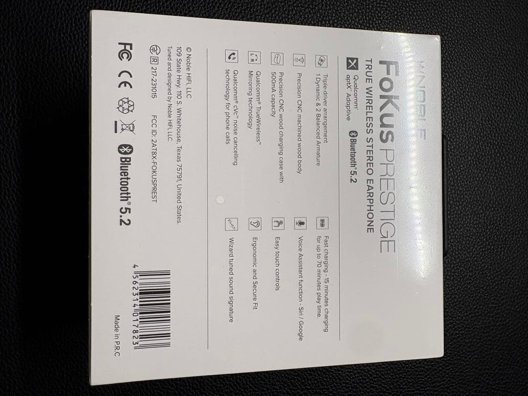 Noble FoKus Prestige　※新品・未使用品　⭐️早い者勝ち