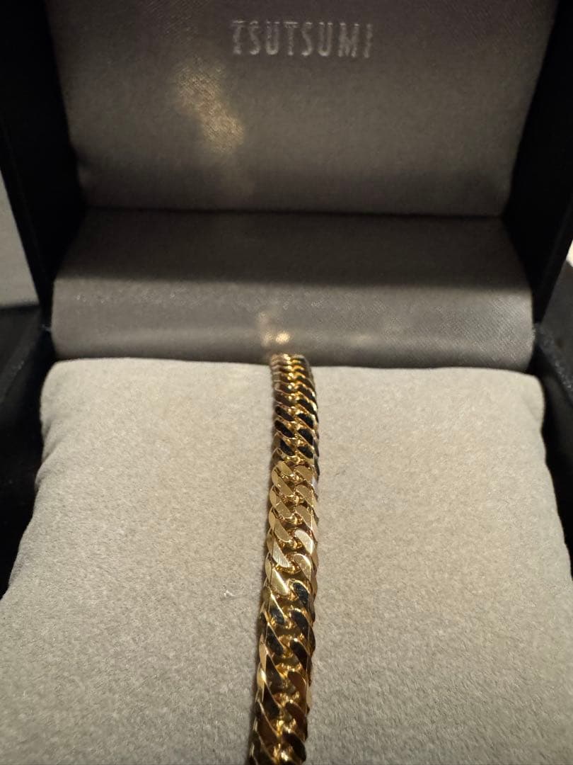 K18YG喜平ブレス（W6面） 18cm 11.8g