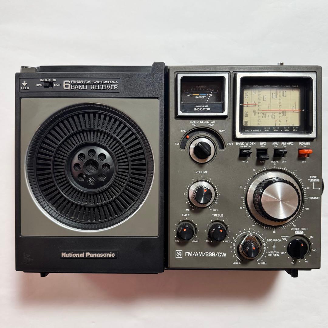 ナショナル6バンドBCLラジオ　クーガ118D　RF-1188【美品 ジャンク】
