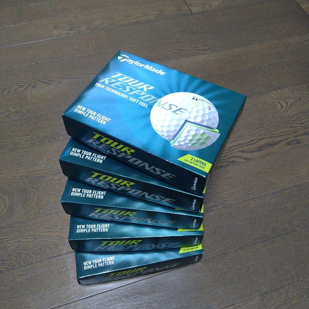 ゴルフボール新品　テーラーメイド TOUR RESPONSE 5ダース