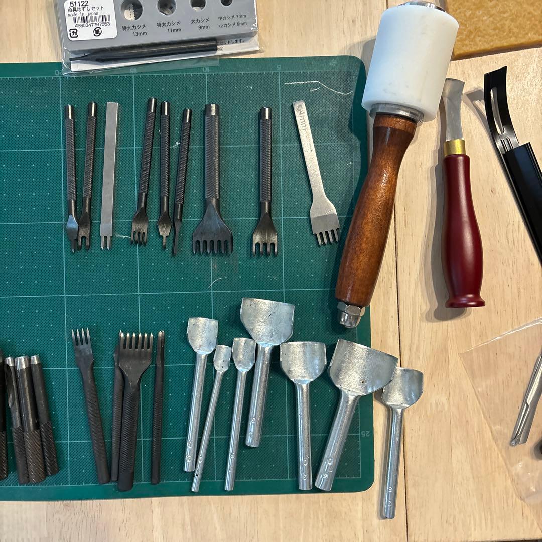 レザークラフトツールセット