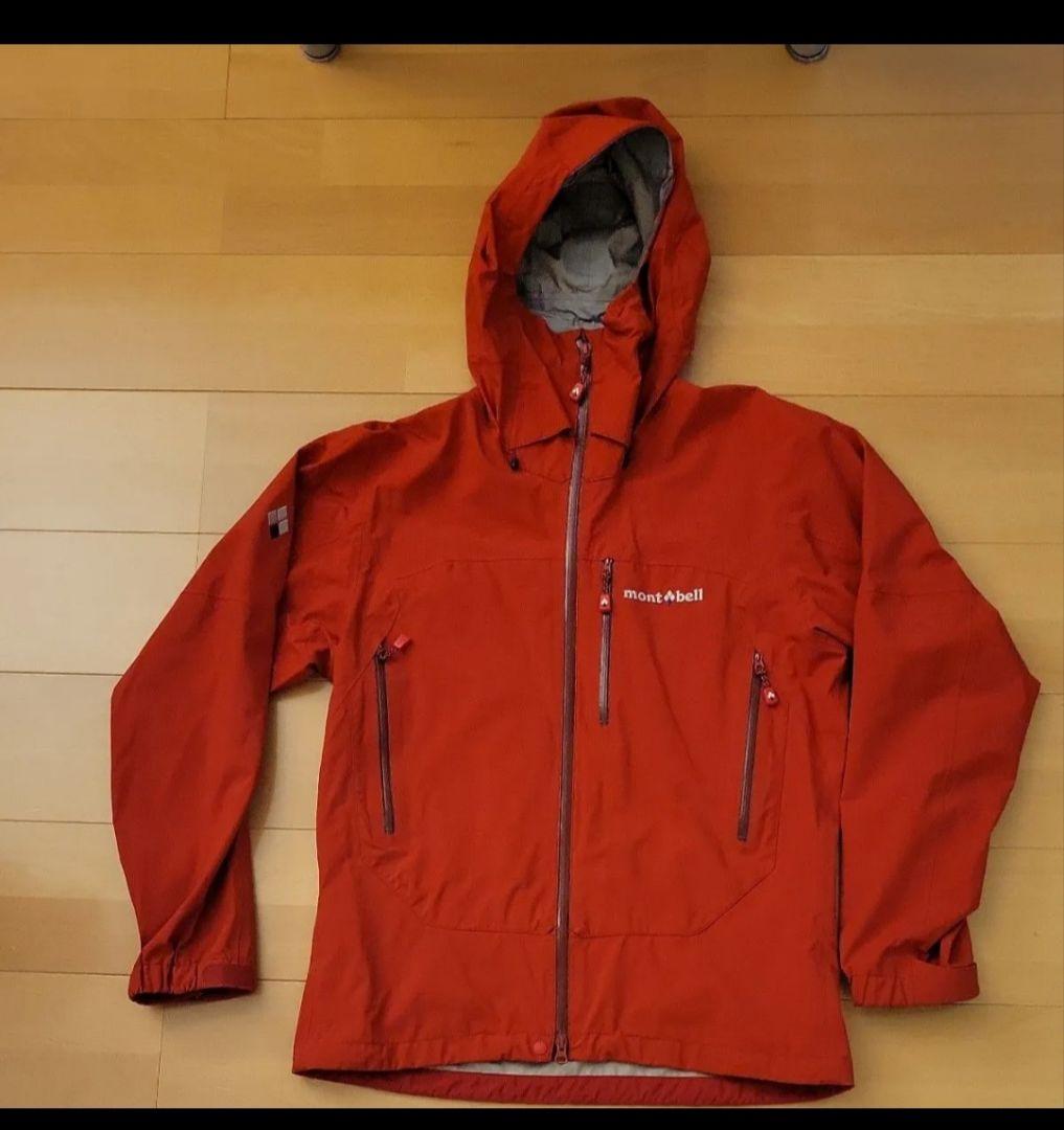 mont-bell GORE-TEX マウンテンパーカー レッド