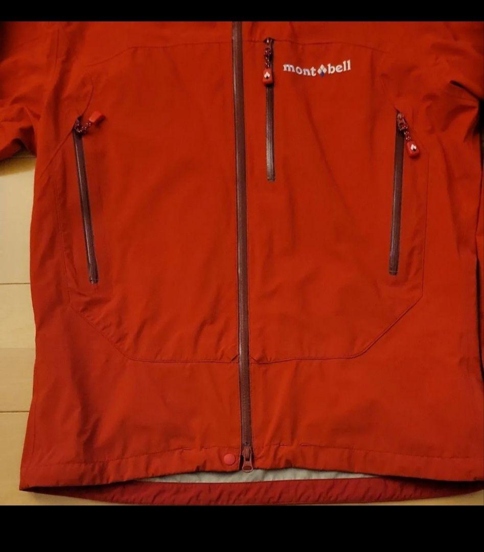 mont-bell GORE-TEX マウンテンパーカー レッド