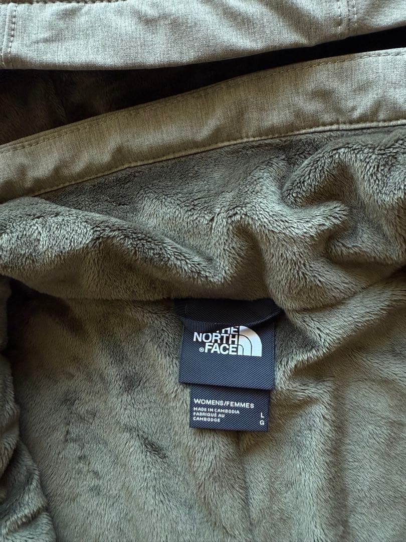 【THE NORTH FACE】日本未発売オリーブグリーンモッズコートL新品