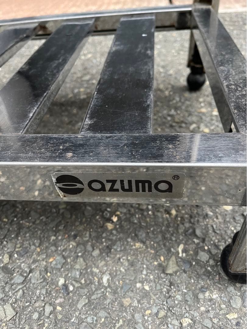 業務用 アズマ コンロ台 作業台 調理台 900×450×650 焼き台 ガス台