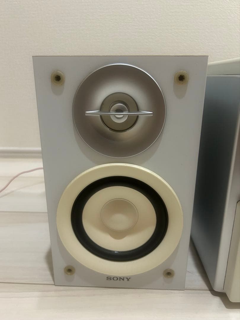 動作確認済 美品 SONY CMT-M35WM ミュージックコンポ リモコン付き