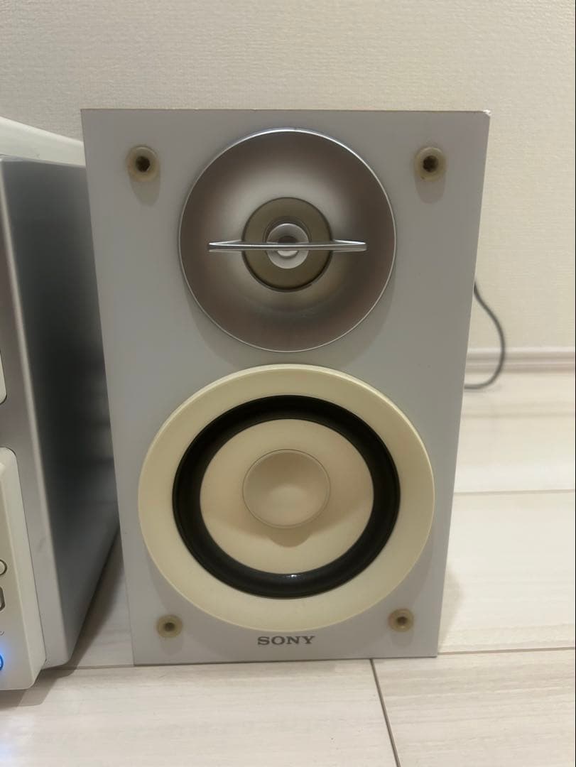 動作確認済 美品 SONY CMT-M35WM ミュージックコンポ リモコン付き