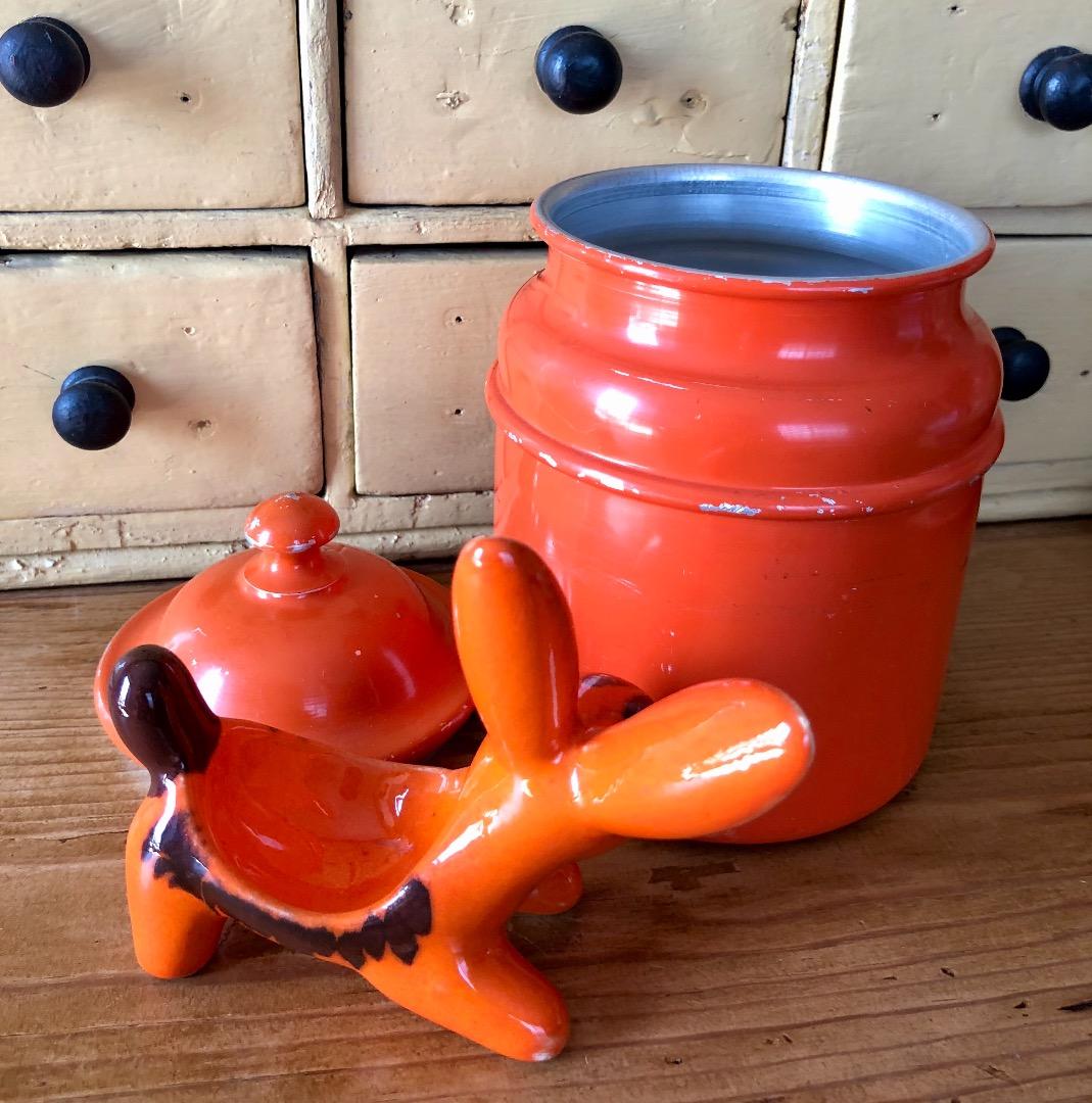 C*N様 イギリス製　ヴィンテージ　陶器　うさぎ　小物入　アンティーク　ホーロー