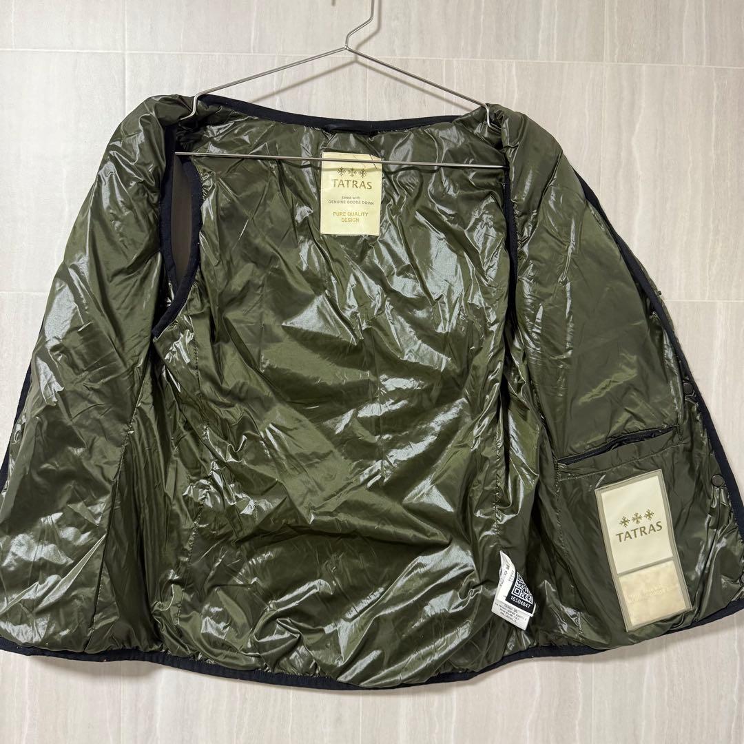 TATRAS タトラス ミリタリーダウンコート 01 カーキ