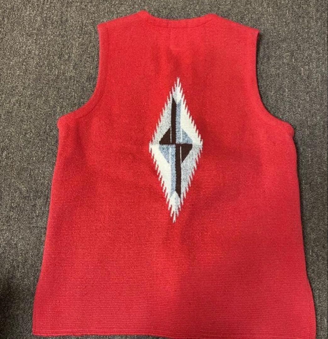 ORTEGA’S　オルテガ　チマヨベスト　くるみボタン　CHIMAYO VEST