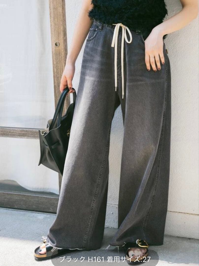 パンツ 5 1/2 SOFT DRAWSTRINGDENIM