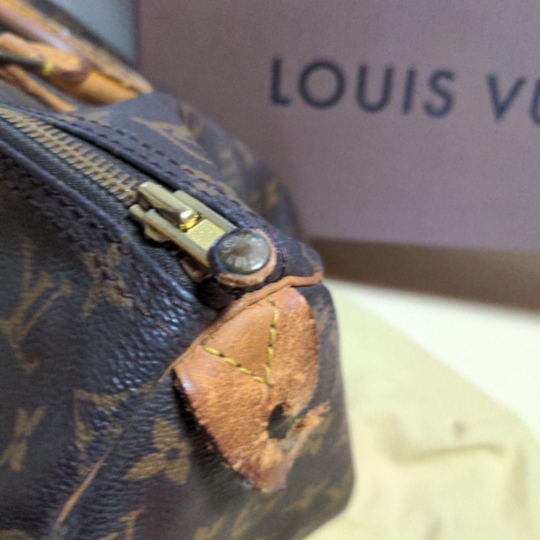 Louis Vuitton ボストンバッグ ブラウン　スピーディー　モノグラム