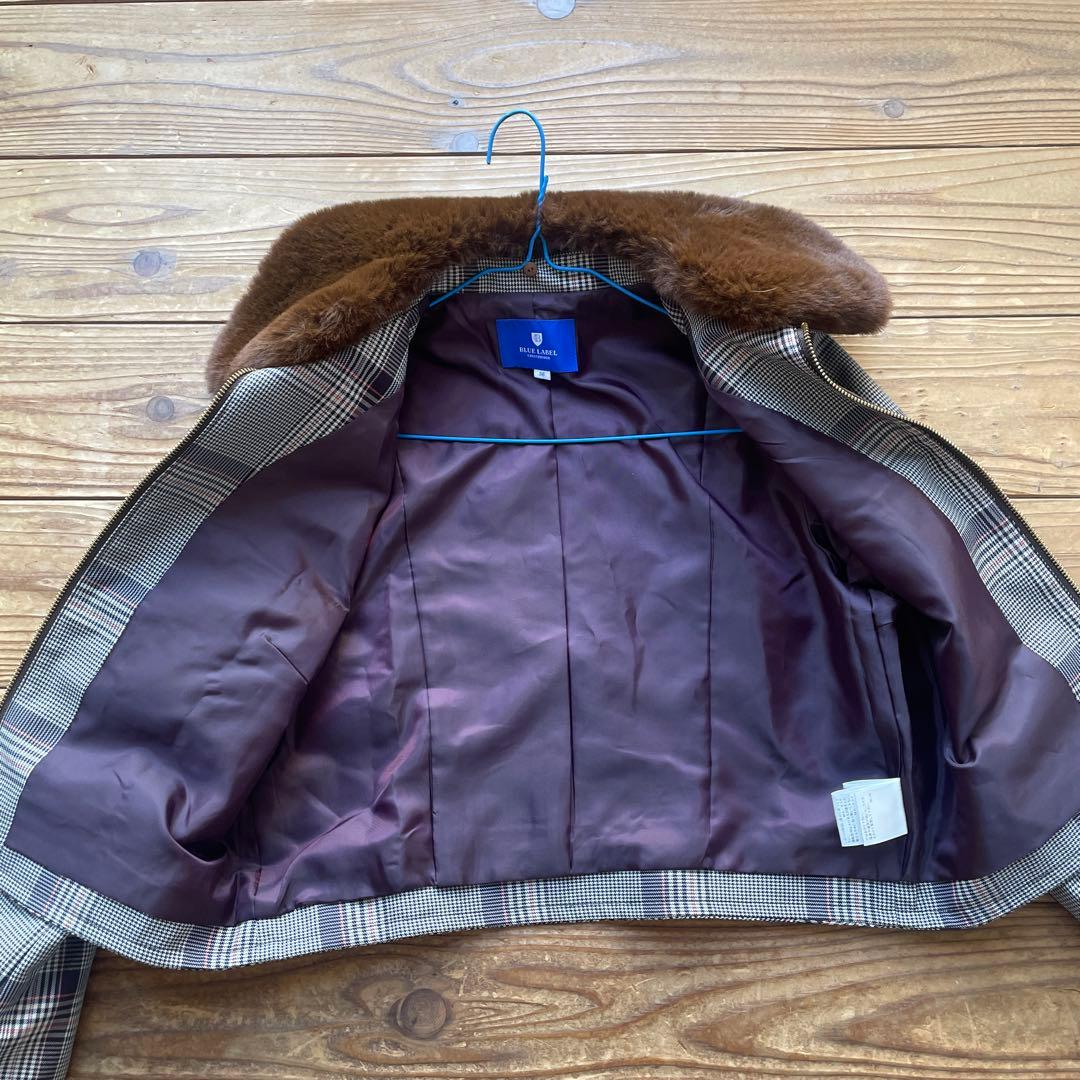 BLUE LABEL CRESTBRIDGE チェック柄ジャケット 38
