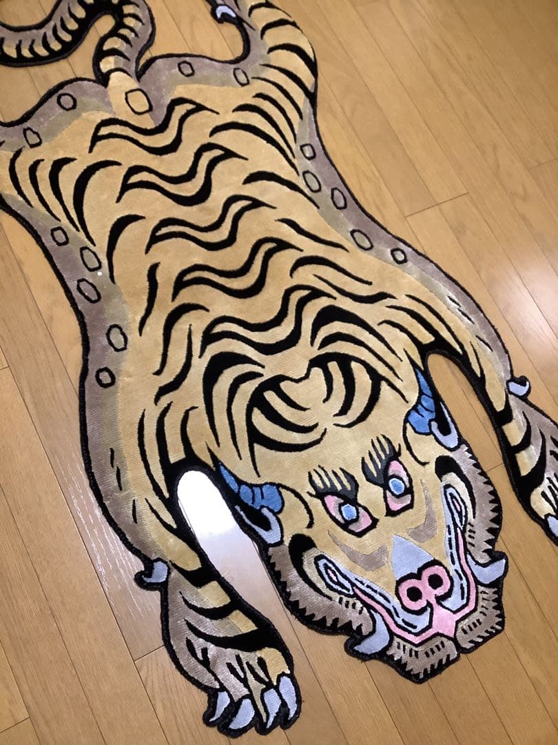 SALE 《 本物　新品 》 シルク　チベタンタイガー　Lサイズ　147cm
