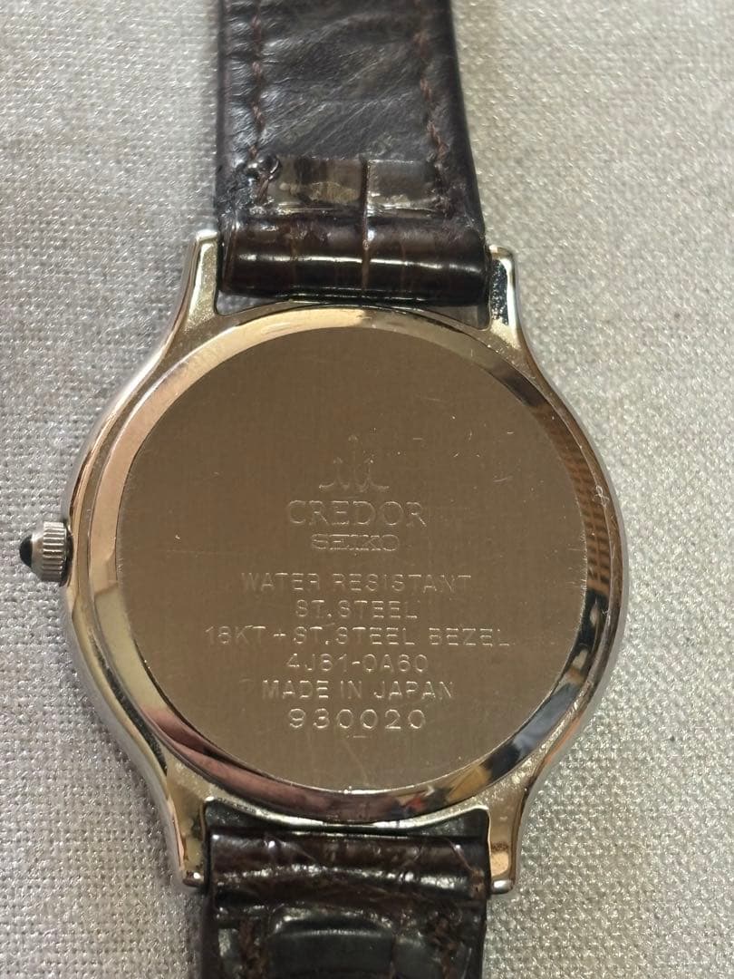 セイコークレドール　18KTレディース中古品