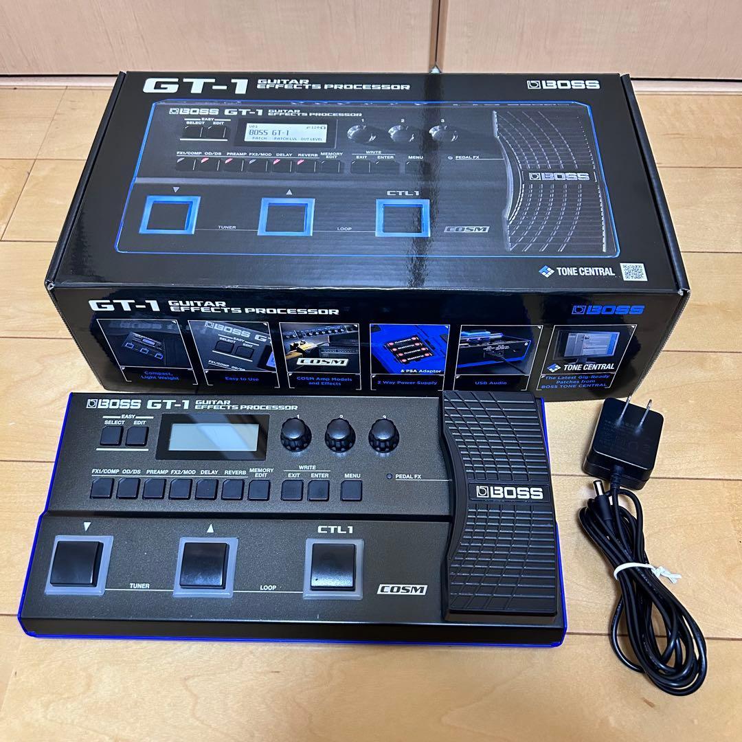 BOSS GT-1 ACアダプタ・箱・取説・ケース付