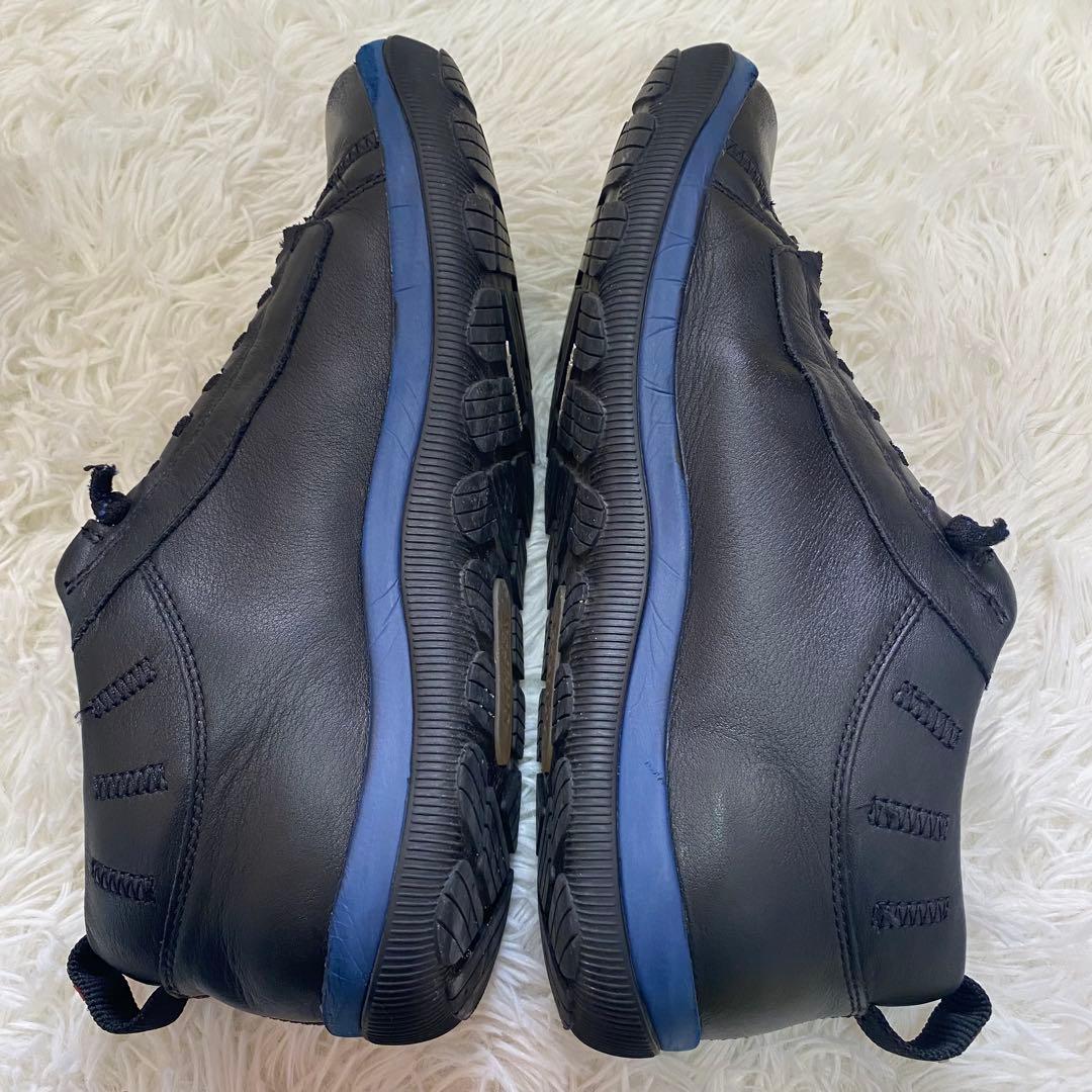 CAMPER レザースニーカー ペウピスタ GORE-TEX 黒 カンペール箱付