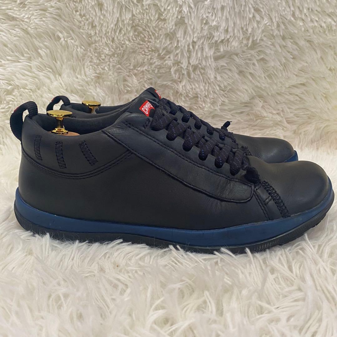 CAMPER レザースニーカー ペウピスタ GORE-TEX 黒 カンペール箱付