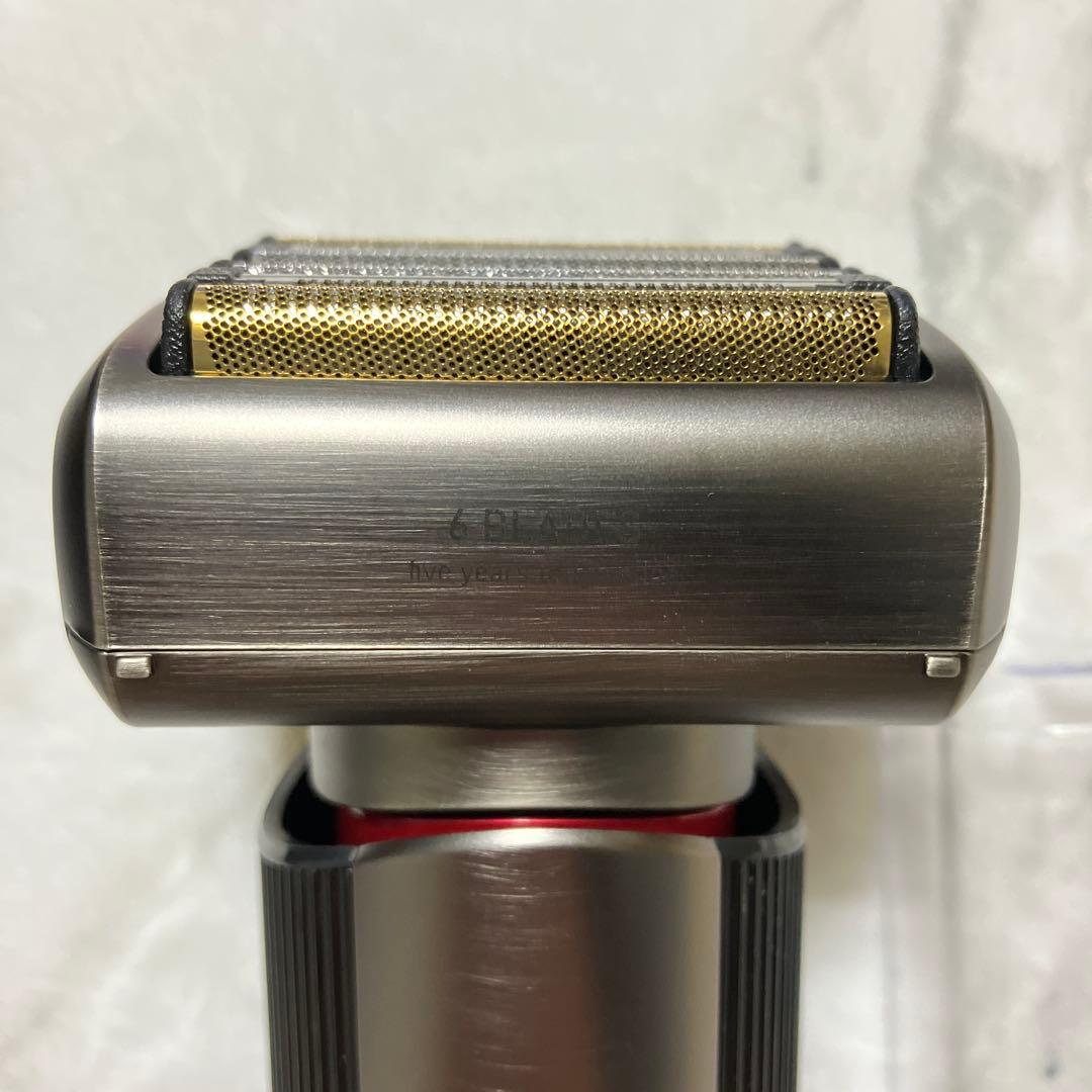 マクセルイズミ　シェーバー　充電式　6枚刃　往復式　IZF-E863R シルバー