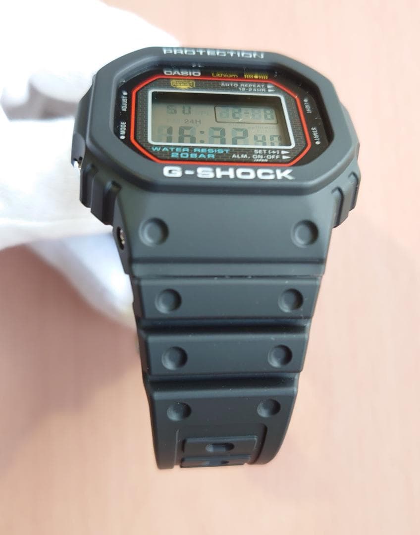 【未使用品】 G-SHOCK DW-5000R-1AJF ブラック 日本製