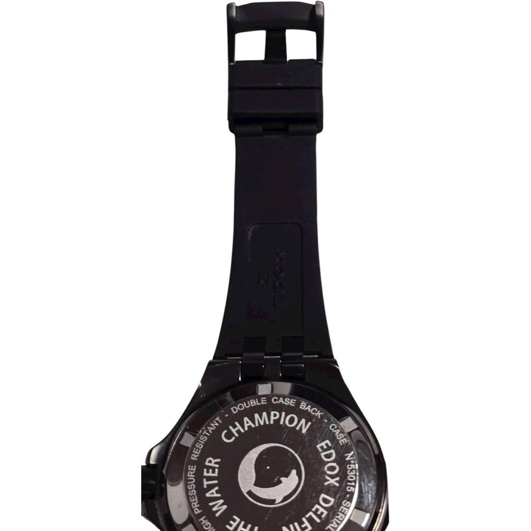 【美品】EDOX エドックス デルフィン 腕時計 ダイバーズウォッチ