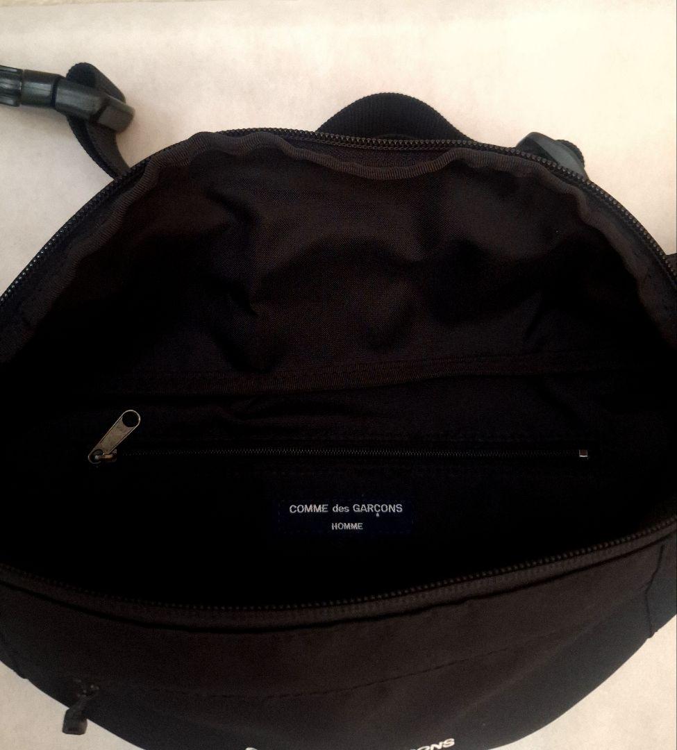 24AW COMME des GARÇONS HOMME ボディバッグ 人気の黒