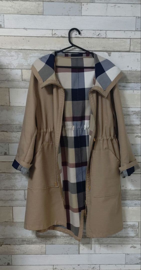 ゆん！ブルーレーベルモッズコート