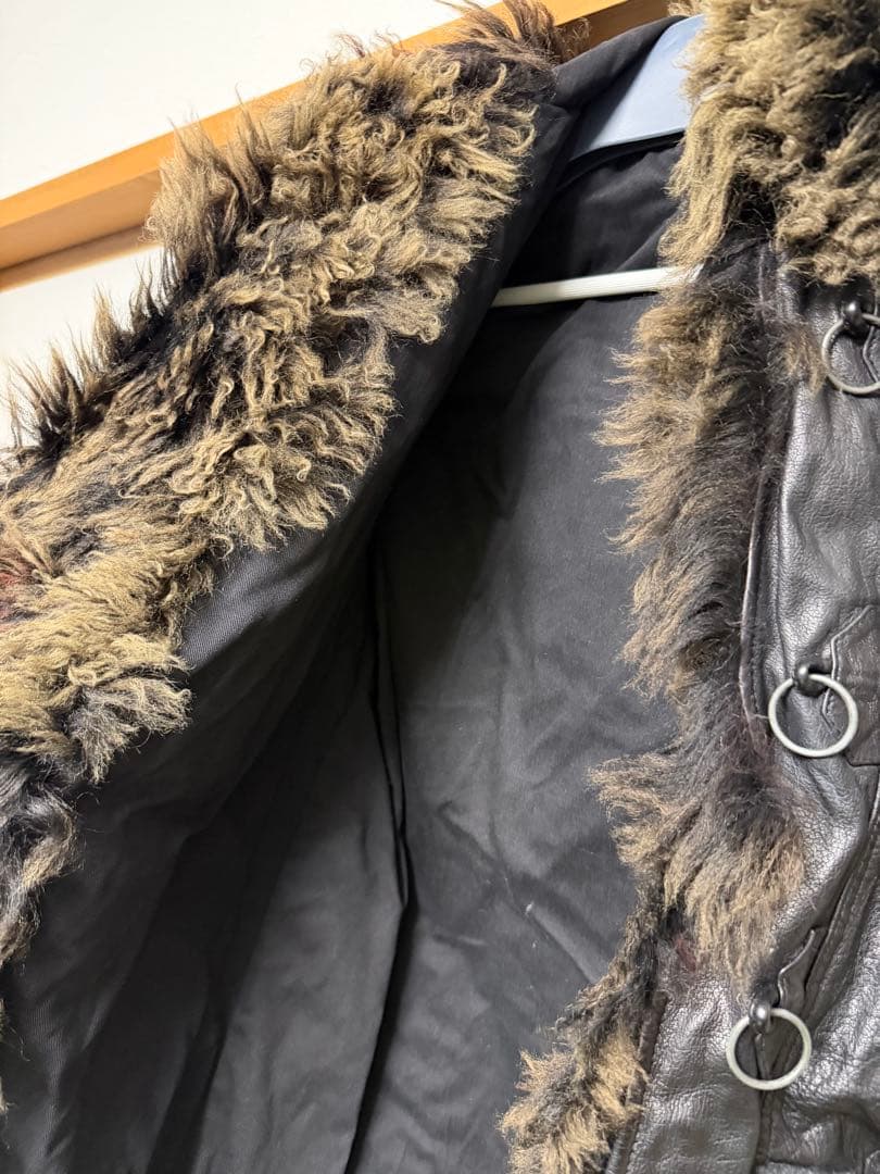 エンポリオアルマーニ　レザージャケット