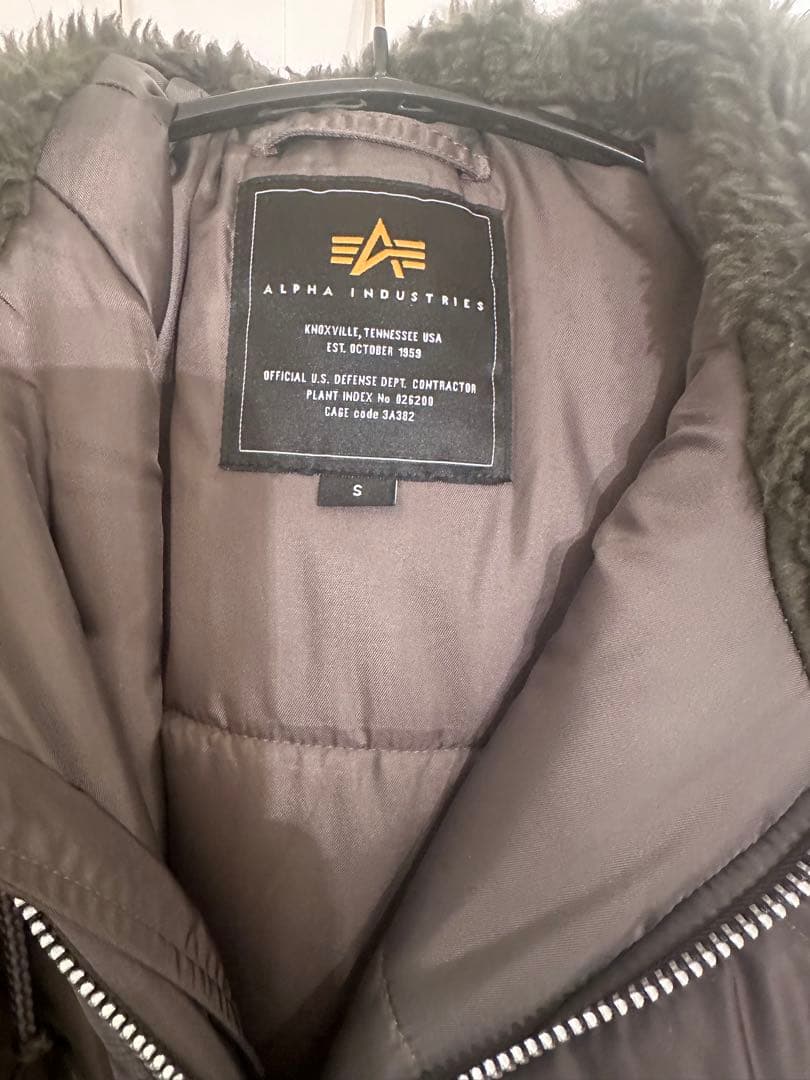 ALPHA INDUSTRIES N-3B Sサイズ　RP.GRAY