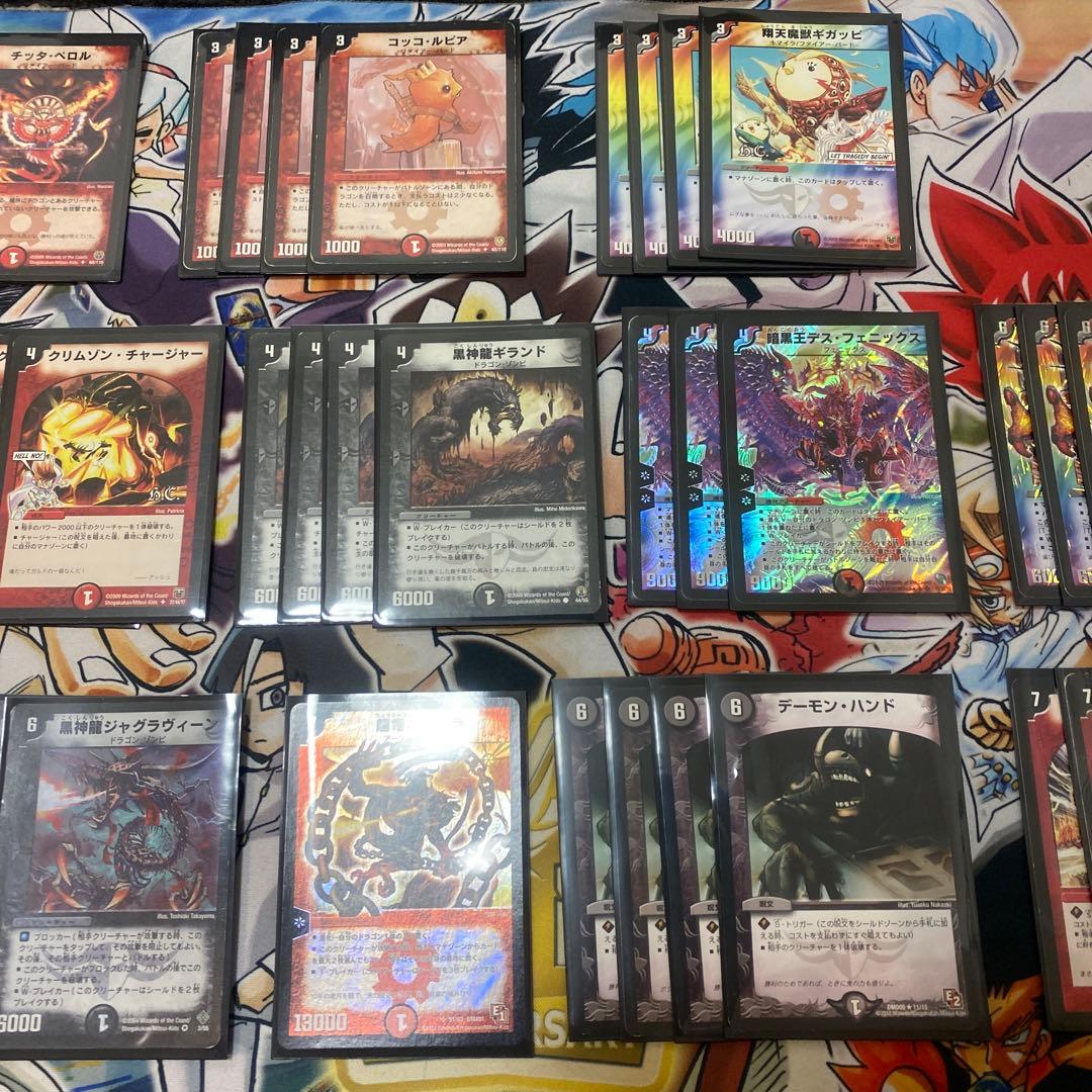 デュエマクラシック05対応　暗黒王デスフェニックス　デッキ　新品スリーブ付き