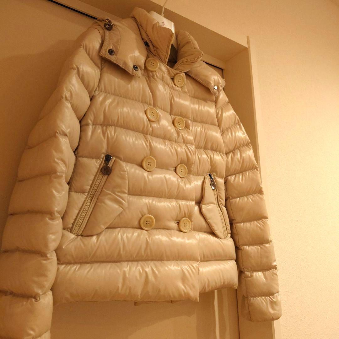 MONCLER アイボリーホワイト ダウンジャケット PLANE