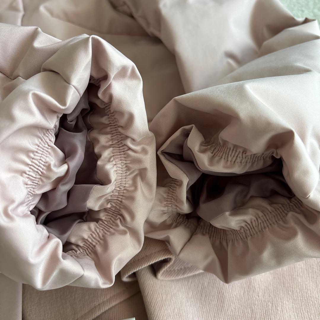 【新品タグ付き】ローズティアラ　リボン襟ダウンコート　ピンク