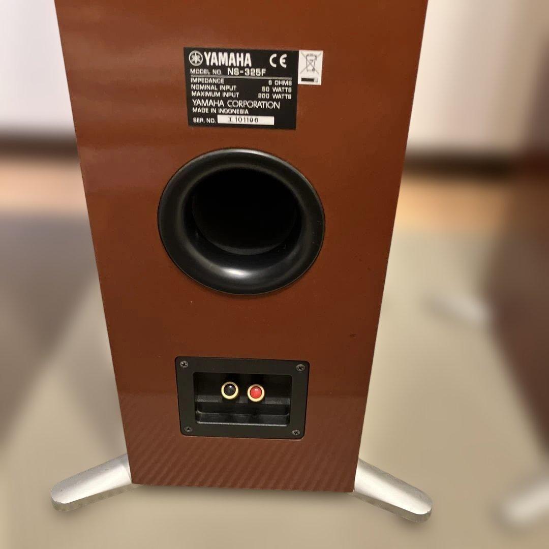 YAMAHAトールスピーカー ペア NS-325F メイプルブラウン