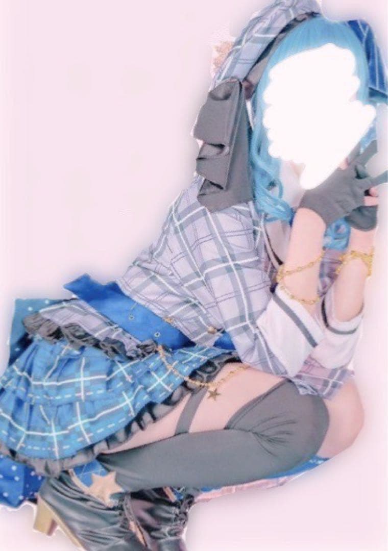 さ*と様 ホロライブ 星街すいせい コスプレ衣装（靴付き）