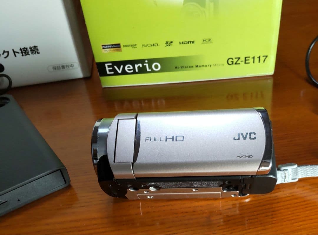 JVC ケンウッド Everio GZ-E117 ピンクゴールド ビデオカメラ