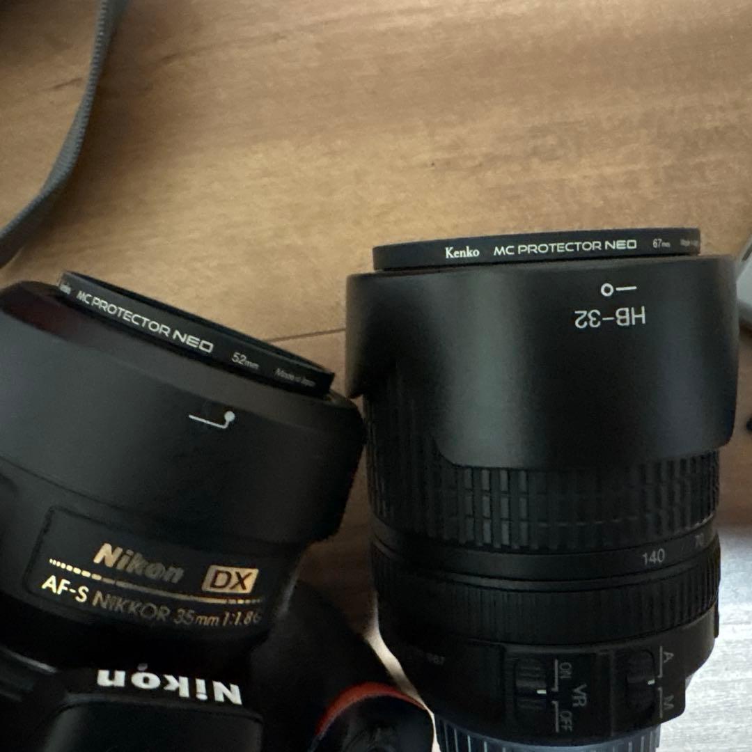 【美品・単焦点&ズームレンズ・付属品多数】Nikon D5500 デジタル一眼