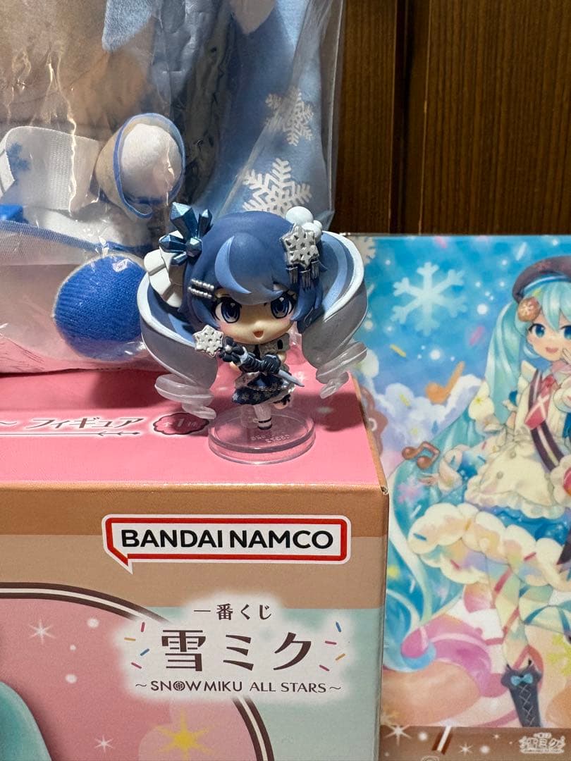 一番くじ 雪ミク 2026 A賞 フィギュア クリアポスター セット