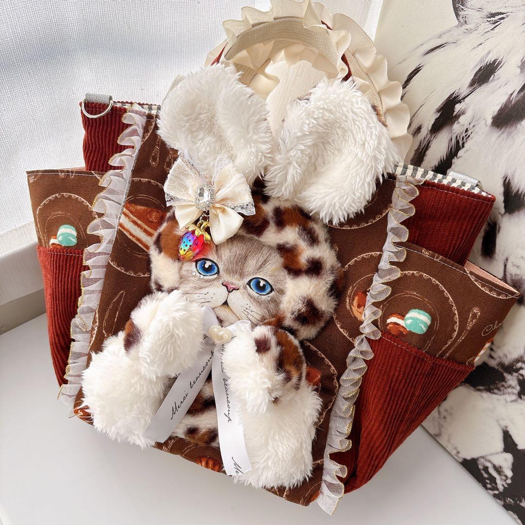 黒*こ様 【季節限定】コヤンイサムチョン　ルミちゃん　レオパードファー　バック