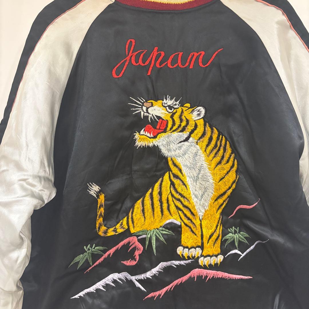 40s 50s スカジャン Big size 両A面 888ジッパー