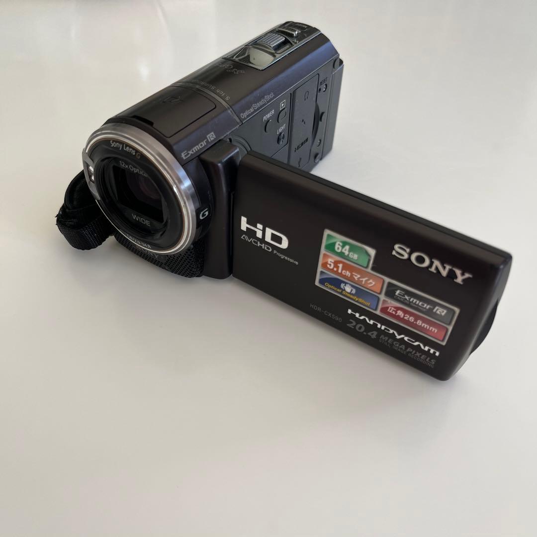 SONY HDR-CX590V　ソニーハンディカム