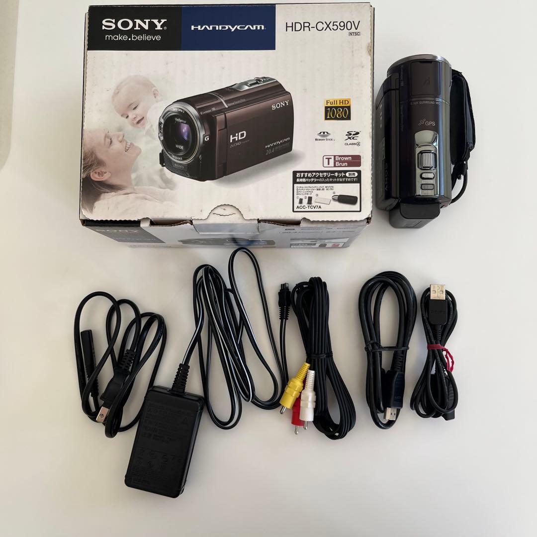 SONY HDR-CX590V　ソニーハンディカム