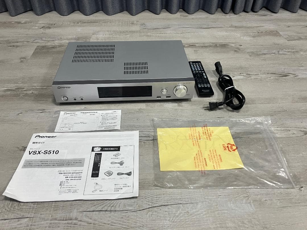 【美品】Pioneer VSX-S510 AVアンプ 本体 動作確認済