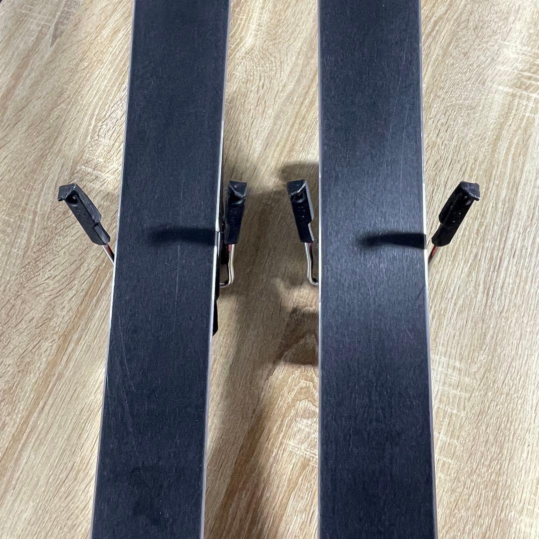 ATOMIC159cm ROSSIGNOL25.5cmストック付きスキーセット