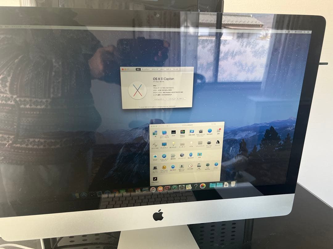 Apple iMac 27インチ 2.7GHz Core i5動作品多少ジャンク