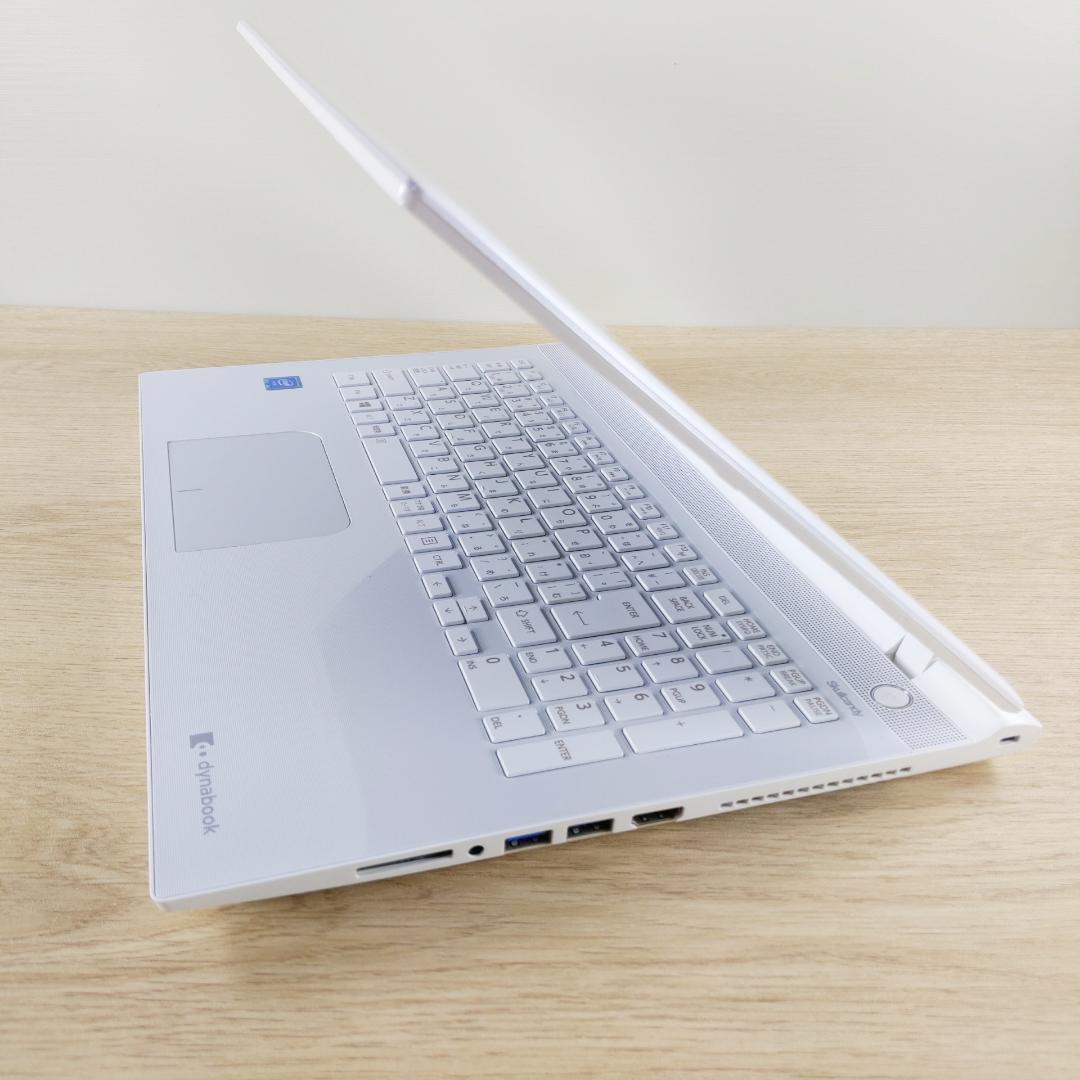 【贅沢1TB】すぐ使える東芝ノートパソコン ホワイト 初期設定済み カメラ付き