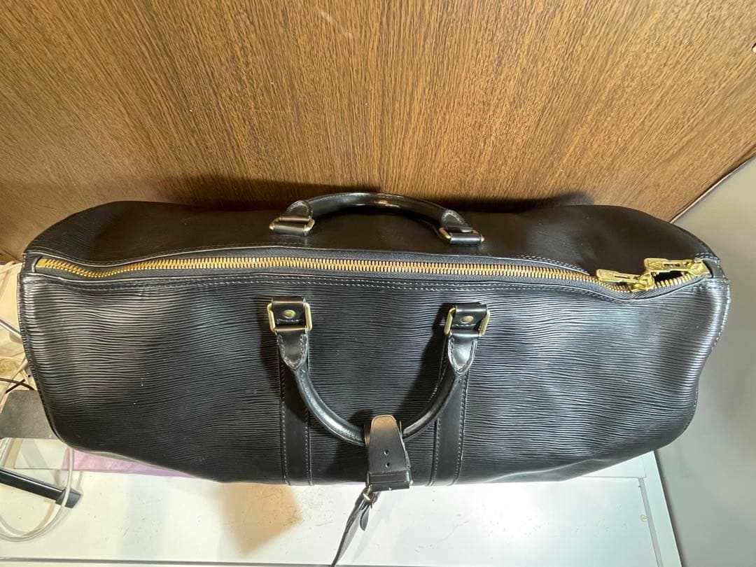 ★LOUIS VUITTON ルイヴィトン エピ キーポル50 ボストンバッグ