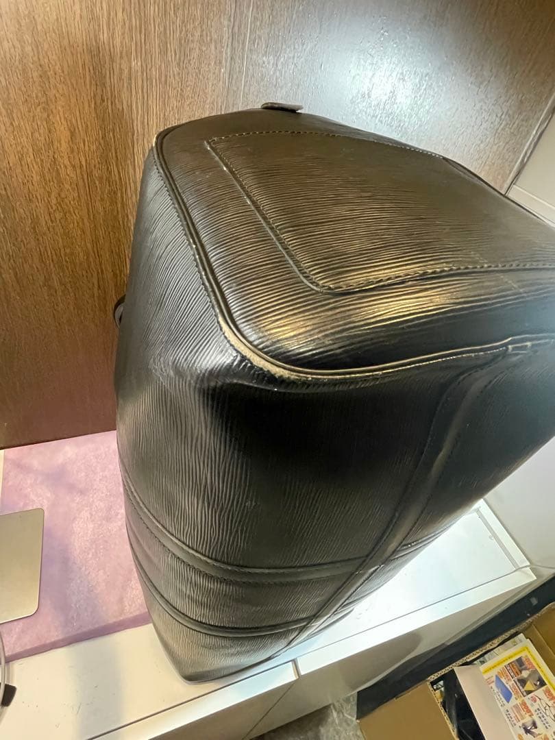 ★LOUIS VUITTON ルイヴィトン エピ キーポル50 ボストンバッグ